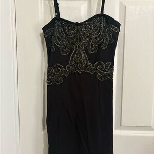 Free People Beaded mini dress